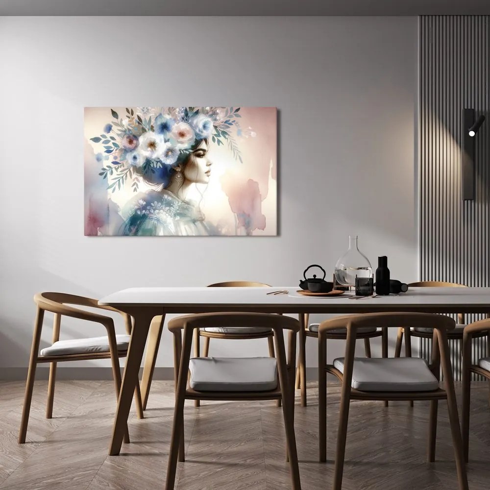 Tablou eleganță florală romantică
