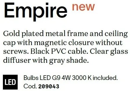 Pendul design modern Empire sp1 cilindro