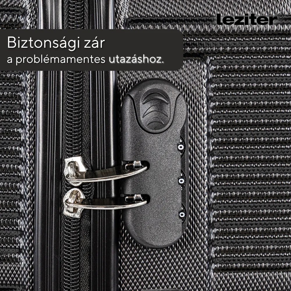 TraveLux Urban XIII set valiză cu role negru