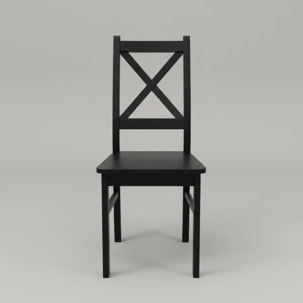 Scaun de sufragerie NATE negru