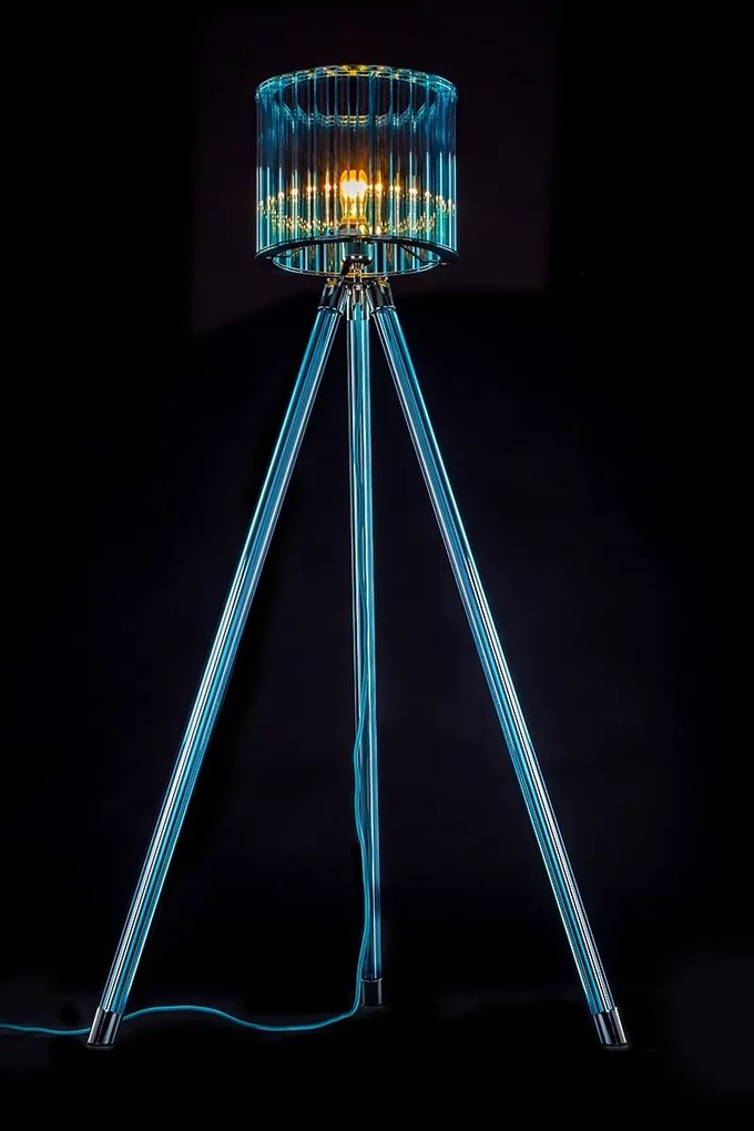 Lampadar, Lampa de podea deosebita design LUX HOOPS 02-FL