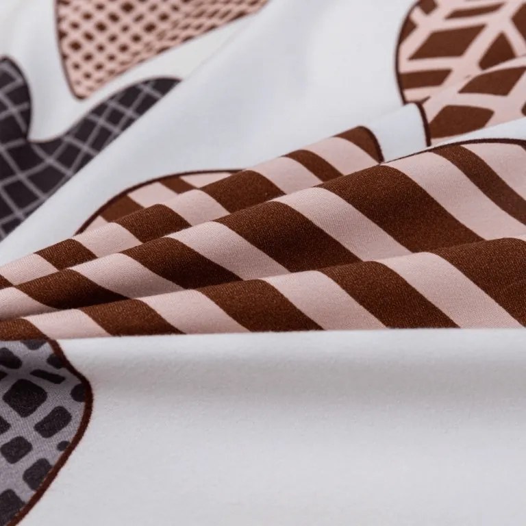 Lenjerie de pat din microfibra flanel STRIPE HEART colorata Dimensiune lenjerie de pat: 70 x 90 cm | 140 x 200 cm