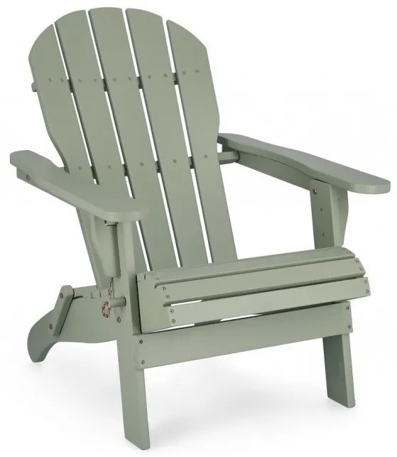 Scaun din lemn, pliabil, verde, Philadelphia, Yes