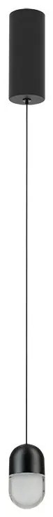 Pendul LED design minimalist 7W 3000K SANDY Black ZB-25140