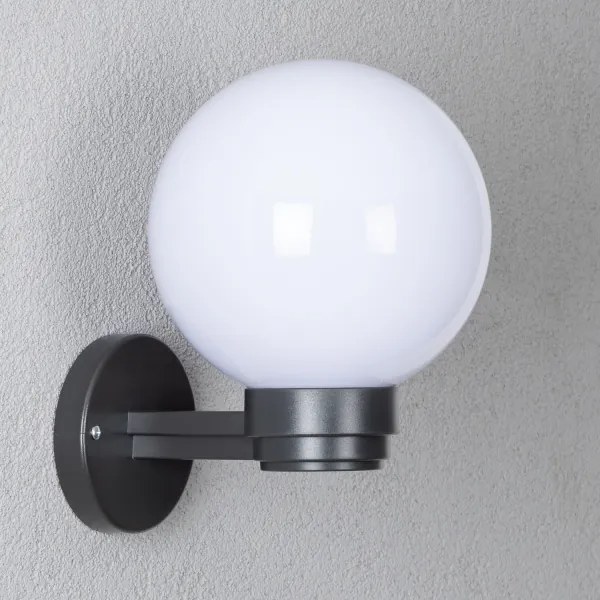 Brilagi Ven HARBOR - aplică de perete LED RGBW 1xE27/9W/230V IP33 antracit/alb