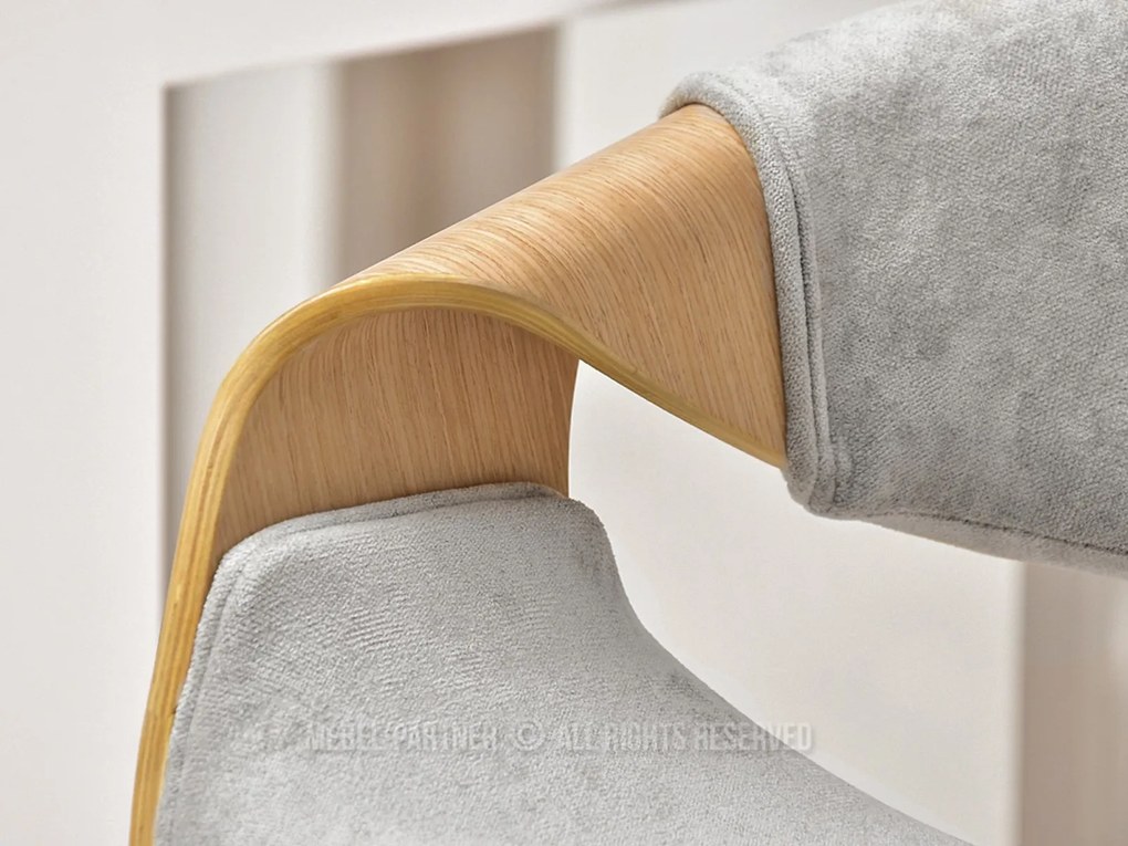 Scaun Bjorn H (arin + crom). Promo -10%. 1110651