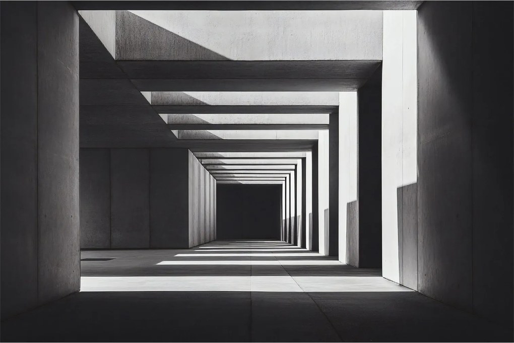 Tablou - Tunel Pătrat (90x60 cm)