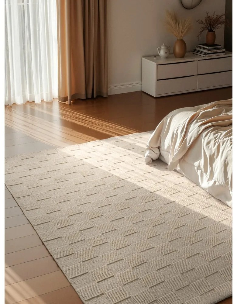 Covor crem țesut manual din lână 120x170 cm Scala – Villeroy&amp;Boch