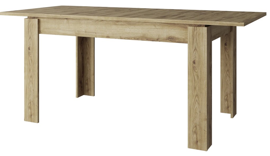 Masă de sufragerie extensibilă (pentru 4 6 persoane) Mebel Bos Deloris (Stejar navarra). 1052871