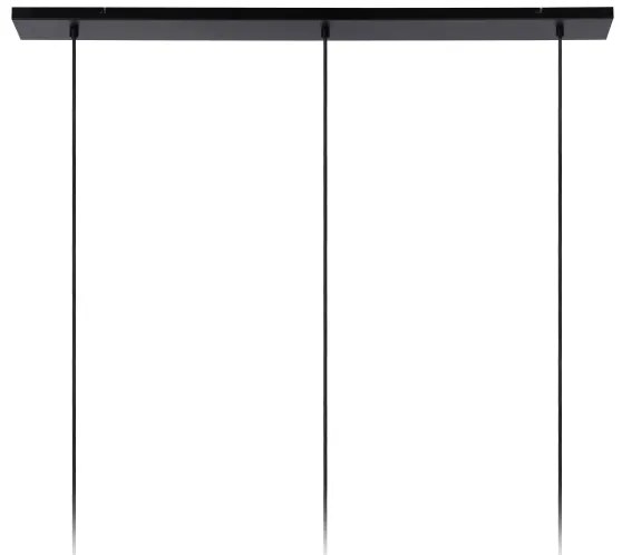 Lustră pe cablu Lucide 45494/03/65 JOANET 3xE27/40W/230V negru