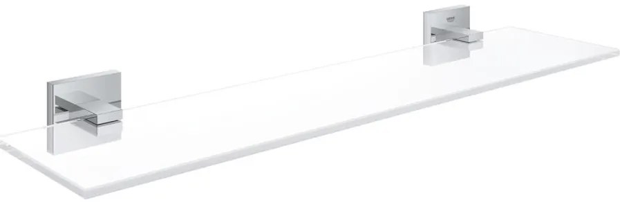 GROHE 41109000 - Poliță din sticlă START CUBE, 530 mm, crom lucios