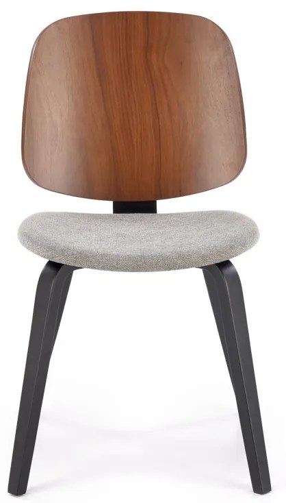 Scaun K563 nuc/gri/negru H81 cm