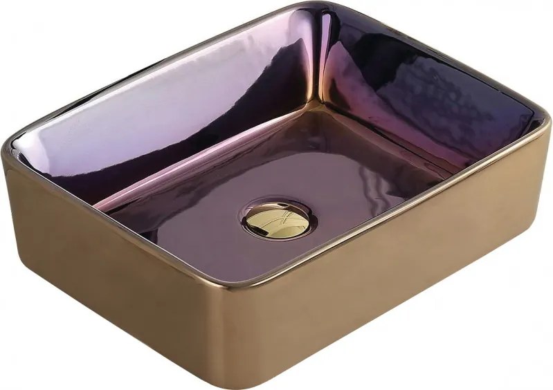 Mexen Catia chiuvetă pe blat 48 x 37 cm, violet - 21314855
