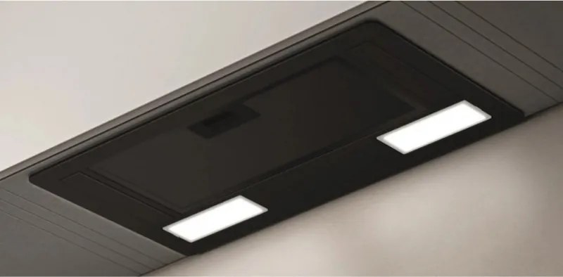 Hota de bucatarie incorporabila Elica Era C BL 52, 146 W, 52 cm, Clasa D, 368 m³/h, Iluminare LED, Negru