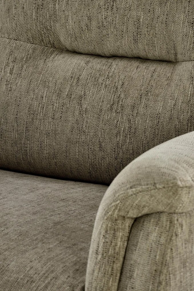 Fotoliu recliner Jamal stofa olive H105 cm
