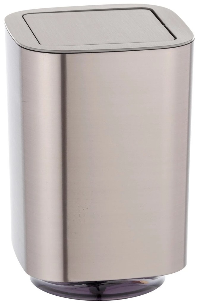 Cos de gunoi cu capac rabatabil AURON, crom, Wenko