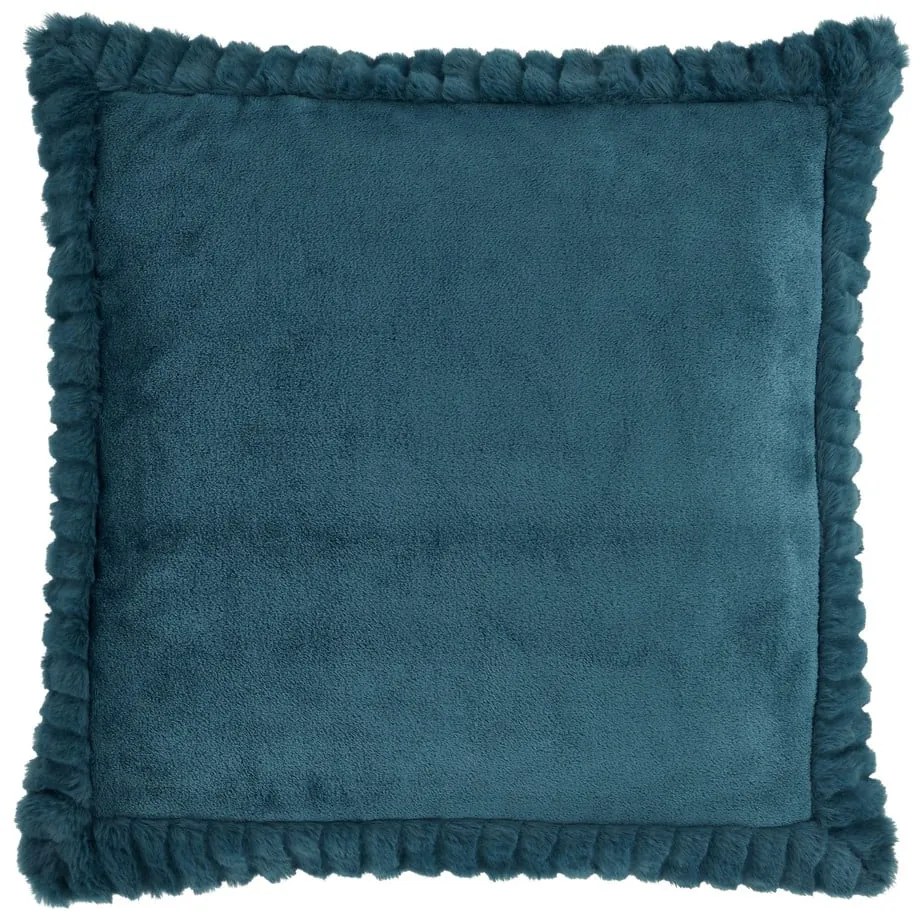 Pernă decorativă 55x55 cm Velvet and Faux Fur – Catherine Lansfield