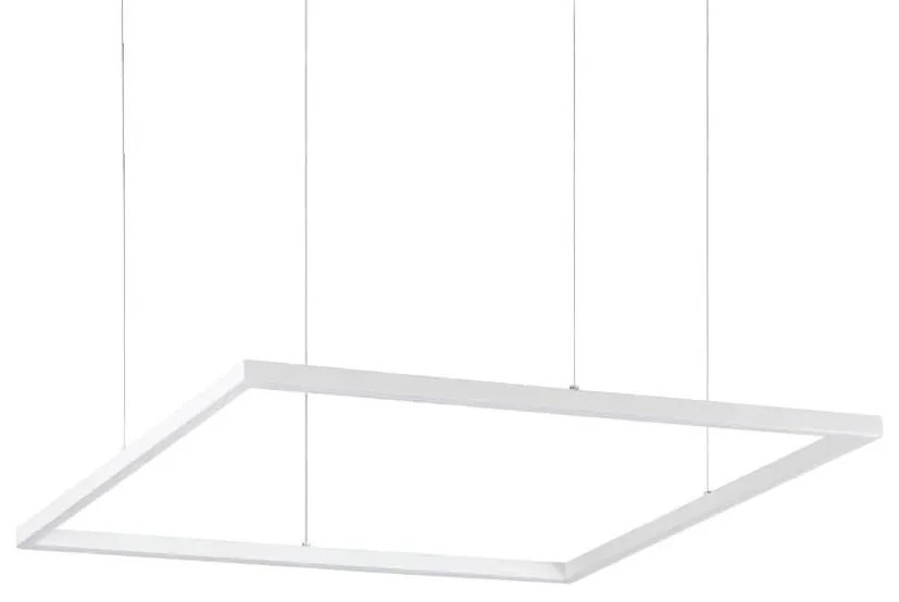 Lustră LED pe cablu Ideal Lux ORACLE SLIM LED/41W/230V 3000K d. 70x70 cm alb