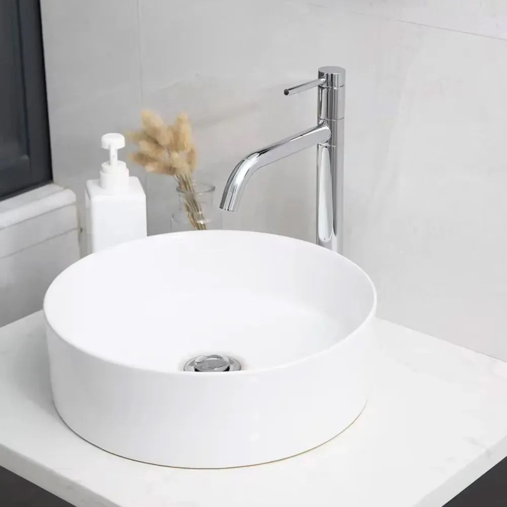 Baterie pentru baie Rea Lugano Slim Chrome High