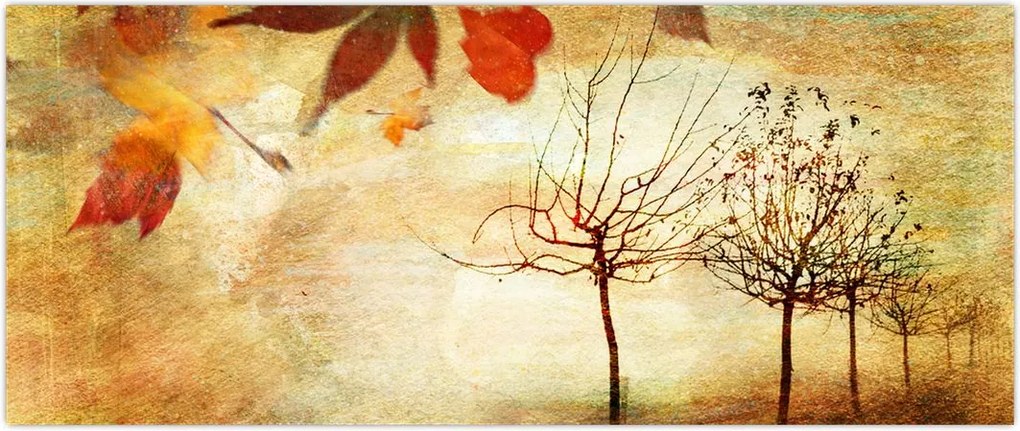 Tablou - Dispoziție de toamnă (120x50 cm)