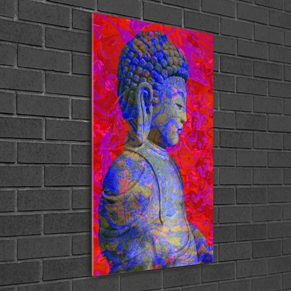 Tablou Printat Pe Sticlă Abstracție buddha