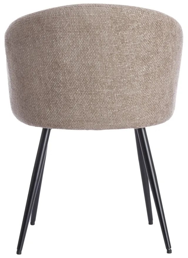 Set de scaune de sufragerie bej 2 buc. din metal Radaja – Light &amp; Living