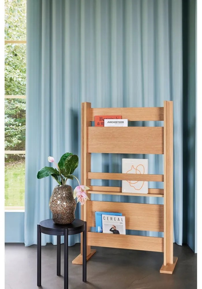 Paravan în culoare naturală cu aspect de lemn de stejar Forma – Hübsch