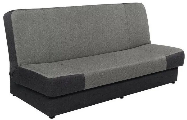 Canapea extensibilă Boston 120 Cutie de pat, 93x192x89cm, 56 kg, Picioare: Plastic