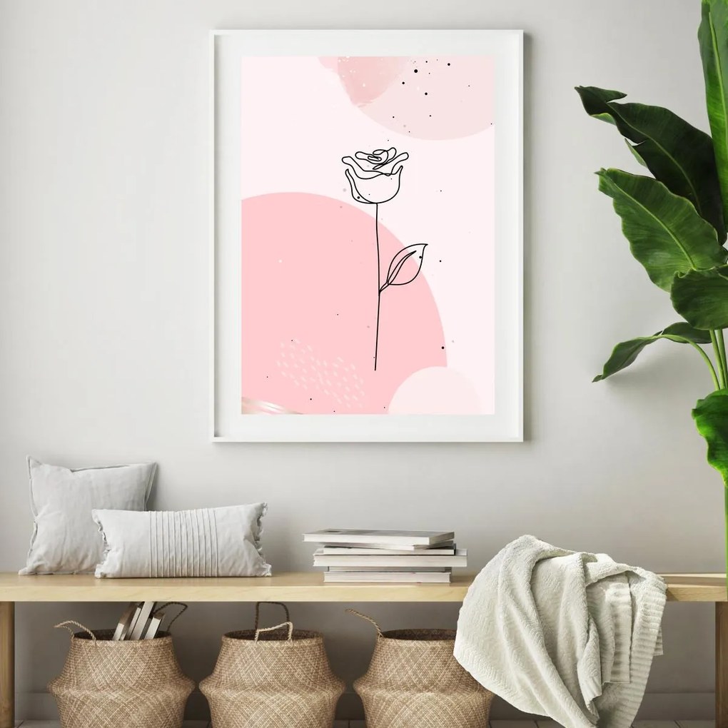 Poster - Trandafir (A4)