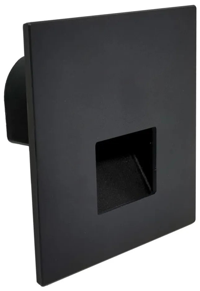 Brilagi - Corp de iluminat LED pentru scări JACK LED/3W/230V 3000/4000/6500K IP65 negru