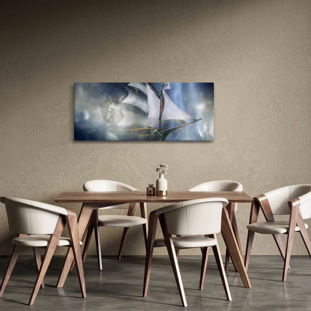 Tablou - Corabia fantomelor (120x50 cm)