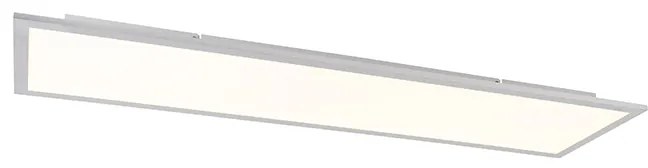 Plafoniera din oțel 120 cm incluzând LED cu telecomandă - Liv