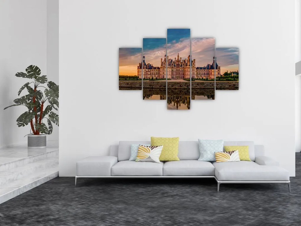 Tablou cu castel (150x105 cm)