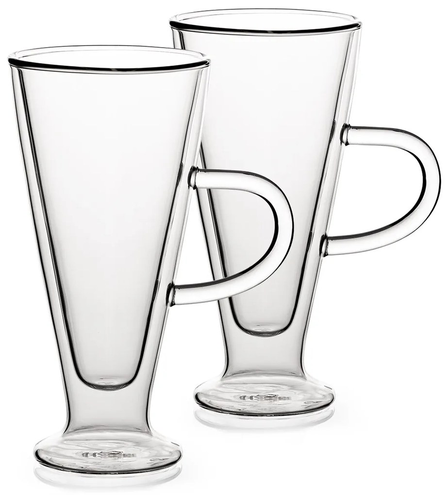 Pahare termo 4Home Latte Elegante Hot&Cool, 230ml, 2 buc.