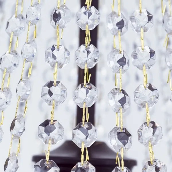 Lustră de cristal pe lanț Orion HL 6-1497/3 ARILA 3xE27/60W/230V maro/patină