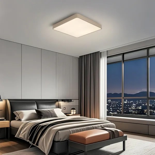 Brilagi - Plafonieră LED POOL, 36W, 230V, 3000/4500/6000K, 40x40 cm, bej