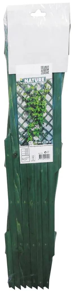 Nature Spalier de gradina, verde, 50 x 150 cm, lemn 1, Verde, 50 x 150 cm