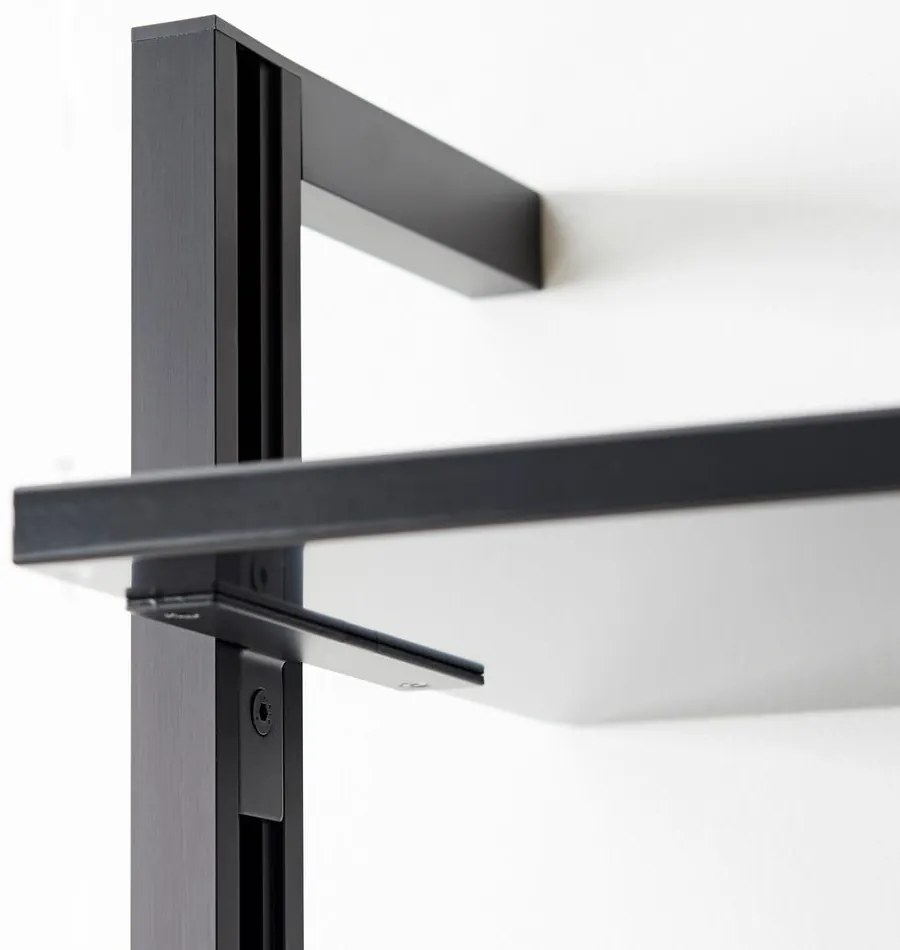 Bibliotecă neagră 98x210 cm Edge by Hammel – Hammel Furniture