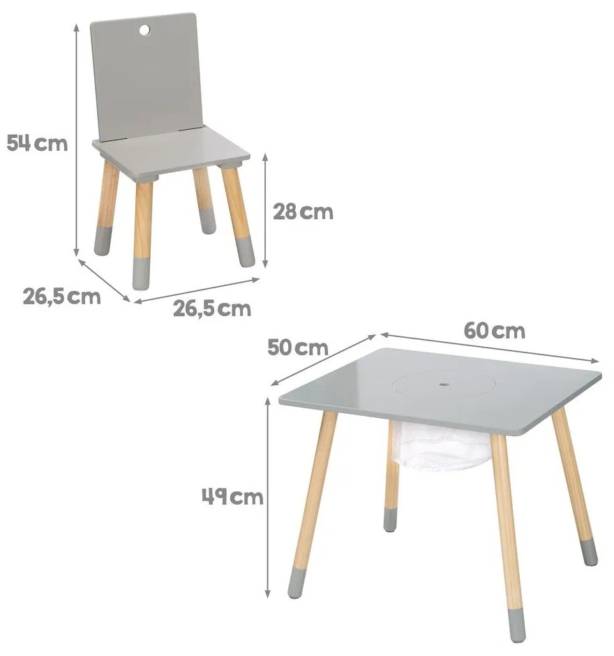Set de mobilă pentru copii 3 buc. – Roba