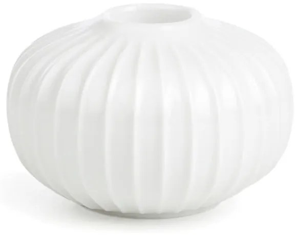 Sfeșnic din porțelan Kähler Design Hammershoi, ⌀ 8 cm, alb