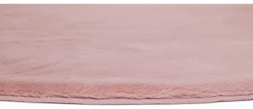 Covor Universal Fox Liso, ø 120 cm, roz