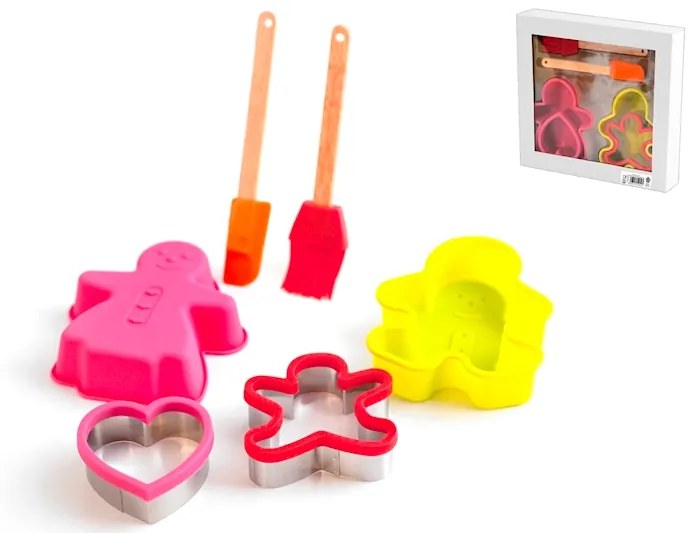 Set patiserie, 6 piese, 25x22x4 cm