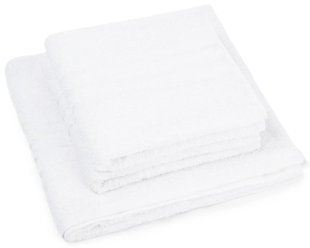 Set de prosoape Classic alb, 2 buc. 50 x 100 cm, 1 buc. 70 x 140 cm, 2 bucăți 50 x 100 cm, 1 bucăți 70 x 140 cm