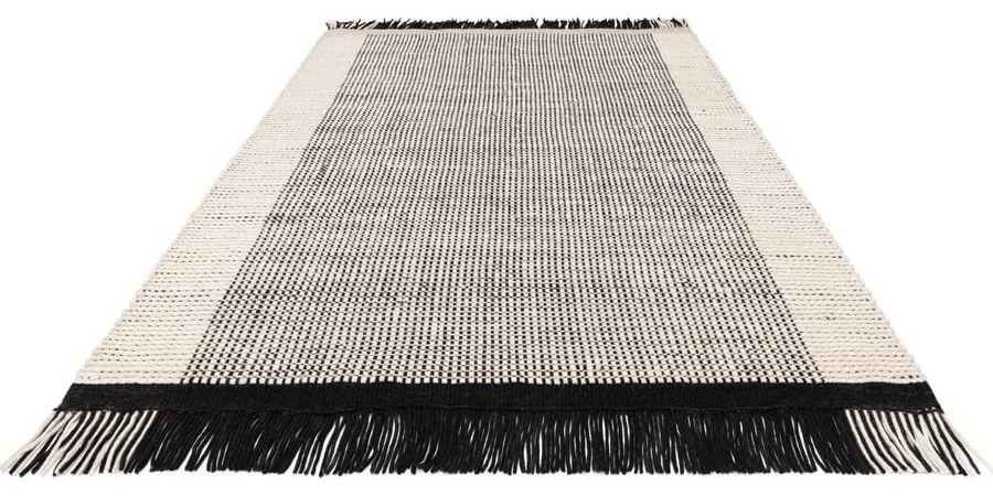 Covor gri handmade din lână 120x170 cm Avalon – Asiatic Carpets