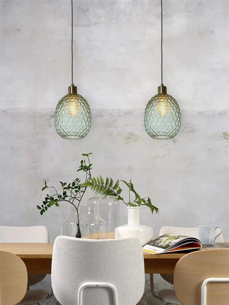 Pendul design decorativ Venice oval, green