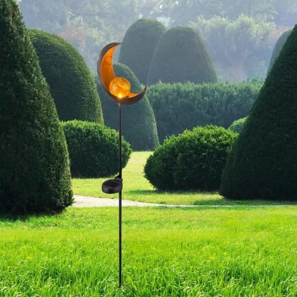 Corp de iluminat LED solar SOLAR LED/0,02W/3V 600mAh IP44 bronz Globo 33466