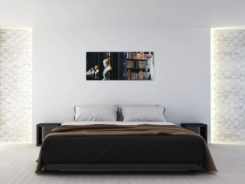 Tablou - La bibliotecă (120x50 cm)