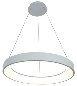 Brilagi - Lustră LED cu dimmer suspendată pe cablu FALCON II LED/99W/230V Ø 60 cm albă + telecomandă