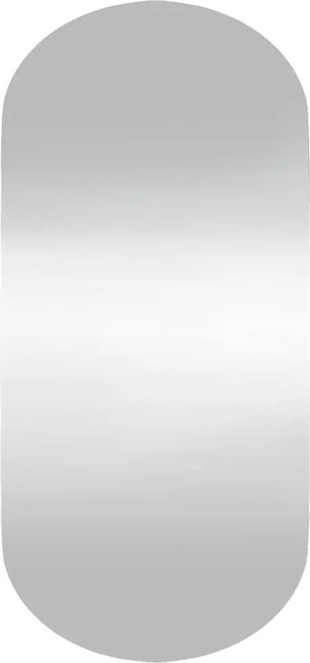 vidaXL Oglindă de perete, 45x100 cm, oval, sticlă