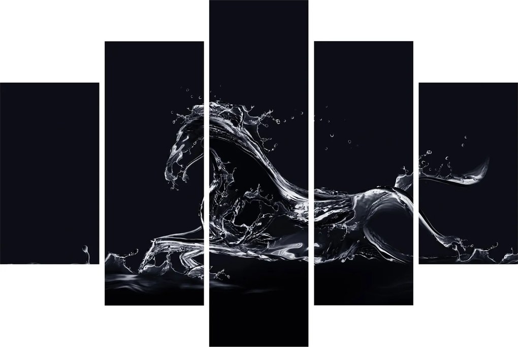 Tablou - Cal și apă (150x105 cm)